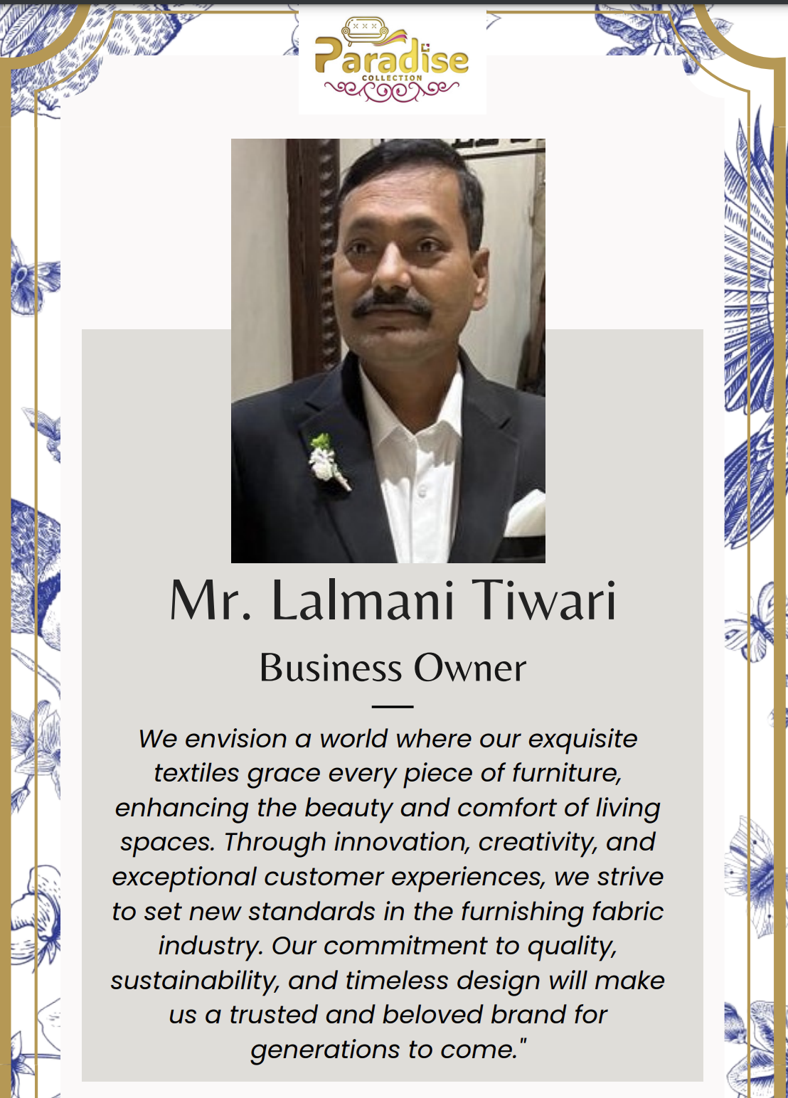 Paradise Collection Profile